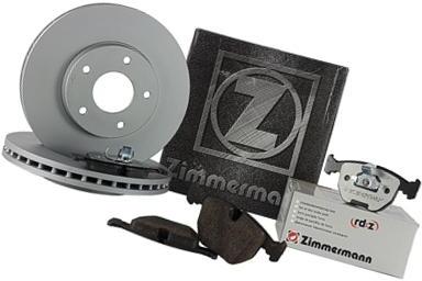 ZIMMERMANN TARCZE+KLOCKI P VOLVO C30 V50 278MM 