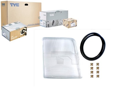 Tyc 20-12740-la-1 стекло рассеивающая фара, фара фото №1