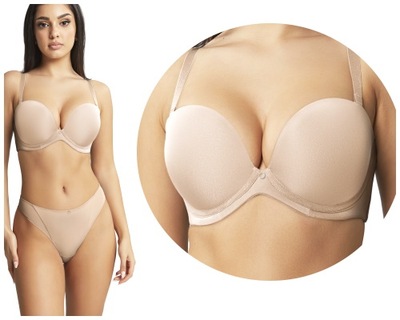 80G Cleo by Panache Faith latte strapless biustono