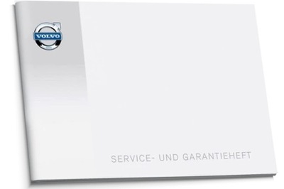 Volvo Niemiecka Książka Serwisowa 2011-2015