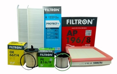 4x фільтр citroen berlingo 2 ii jumpy 3 iii 1.6 hdi фото №1