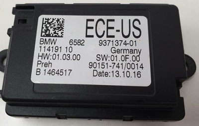 Модуль блок керування ece idrive bmw 5 f11 f10 9371374 фото №1