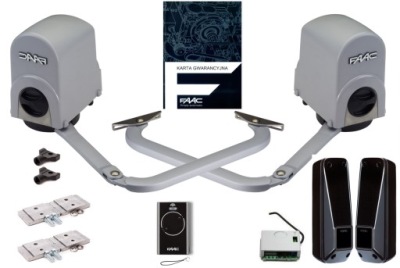 Napęd do bramy skrzydłowej - FAAC 391 ENERGY XLED