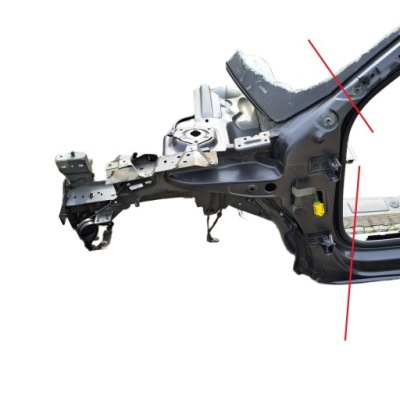 Ds3 crossback 2020 четверть лонжерон левая перед фото №1