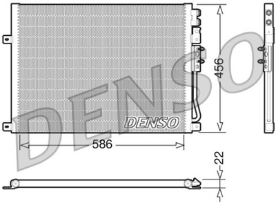 RADUADOR DE ACONDICIONADOR JEEP  