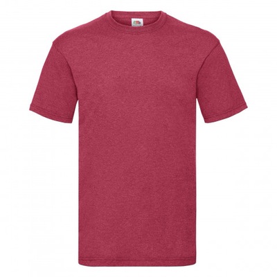 Koszulka męska Valueweight FruitLoom Red XL