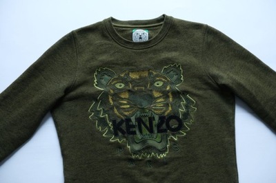 KENZO__DAMSKA BLUZA JUNGLE GREEN ORYGINAL__M