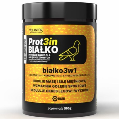 VOLANTOR Protein Prot3in – Białko dla gołębi 3w1 500g