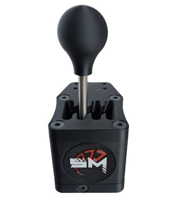 Shifter SimMasters podłączany pod bazę Thrustmastera