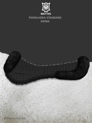 E.A. MATTES, Podkładka STANDARD PLUS, EWWA, BLACK/BLACK L VS