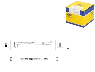 Набор трубопровод зажигания magneti marelli 941045270514 фото №1