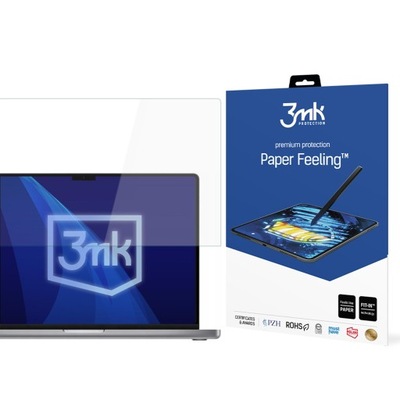 Apple Macbook Pro 16 M1/M2/M3/M4 - up to 17 3mk Paper Feeling