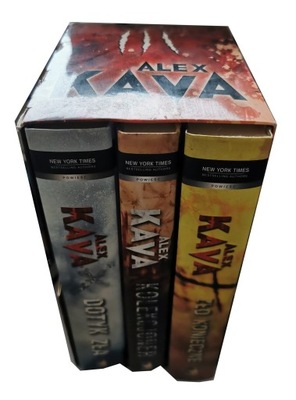 Alex Kava Limitowana Edycja BOX 3 tytuły