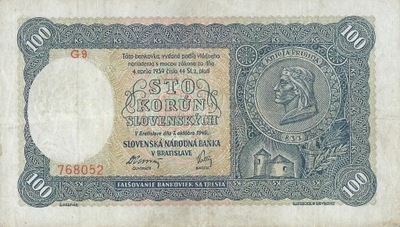 Słowacja - 100 Koron - 1940 - P10