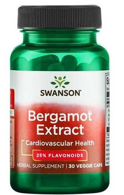 Suplement diety Swanson Health Products bergamot extract flawonoidy 30kaps