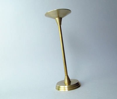 DESIGNERSKI STARY MOSIĘŻNY ŚWIECZNIK