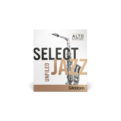 Stroik D'Addario Jazz Select do sax alt 3S Unfiled
