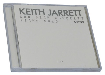 Keith Jarrett. Sun Bear Concerts Piano Solo Sapporo CD