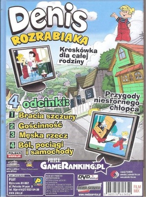 Film Denis Rozrabiaka DVD animacja-dla dzieci