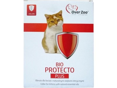 OBROŻA OVER ZOO BIO PROTECTO PLUS, MAŁY KOT 35CM