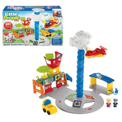 Samolot Little People Lotnisko Fisher Price DGN30