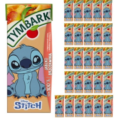 Sok soczek JABŁKO- BRZOSKWINIA Tymbark 200 ml