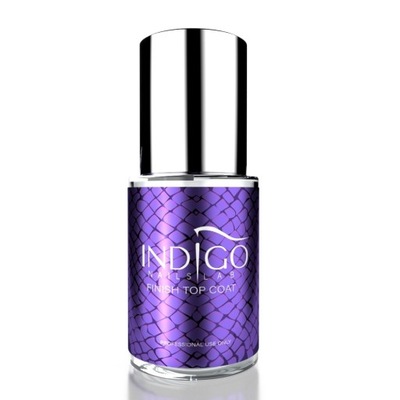 Indigo top nabłyszczający Finish Top Coat 15ml