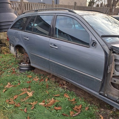 MERCEDES W211 ДВЕРЬ ПРАВАЯ ПРАВОЕ ЗАД ЗАДНЕЕ C747 СОСТОЯНИЕ BDB УНИВЕРСАЛ