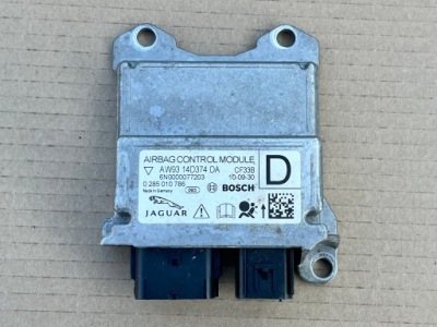 Модуль, датчик air bag jaguar xj x351 aw93-14d374da фото №1