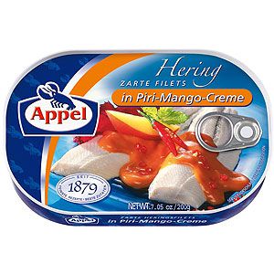 Appel Filety śledziowe w kremie piri-mango 200g