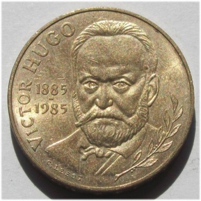Francja 10 franków 1985 Victor Hugo