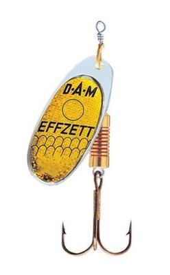Błystka DAM Effzett Standard 5/12g Reflex Gold