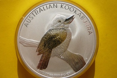 10$ AUSTRALIA 2010 KOOKABURRA SREBRO 999 10 UNCJI