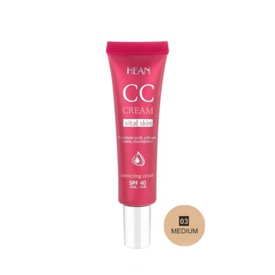 HEAN CC Cream Vital Skin Krem koloryzujący CC 03