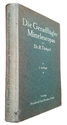 1922 ENTOMOLOGIA Owady WAŻKI ŚWIERSZCZE