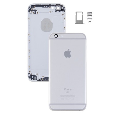 DO IPHONE 6S OBUDOWA KORPUS RAMKA SREBRNA OEM