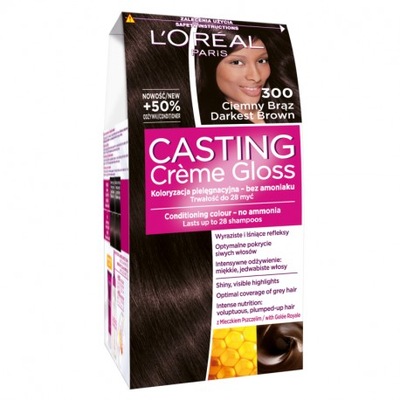 L'Oreal Paris Casting Creme Gloss 300 Dark Brown