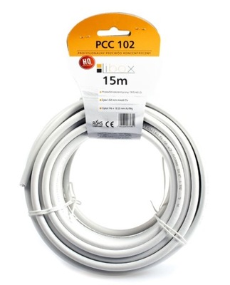 Kabel przewód antenowy SAT Trishield HD 15m PCC102-15 LIBOX