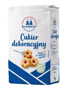 DIAMANT CUKIER DEKORACYJNY 1KG