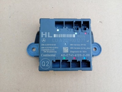 Модуль двері лівий задня задній mercedes w212 lift a2189010100 фото №1