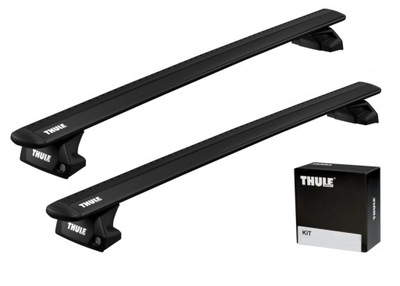 MALETERO DE TECHO THULE 7106 PARA AUDI A3 SPORTBACK 2013-2020 JUEGO EVO BLACK  