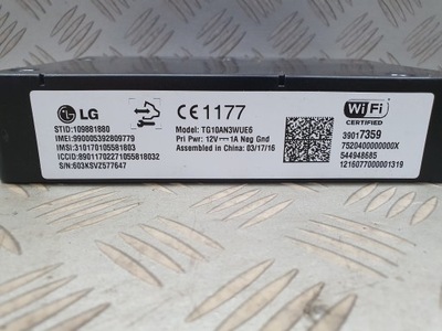 Модуль блок керування wi fi wifi opel corsa e фото №1