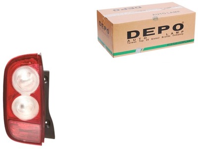 Depo лампа nissan micra iii 01.03-06.10 pr фото №1