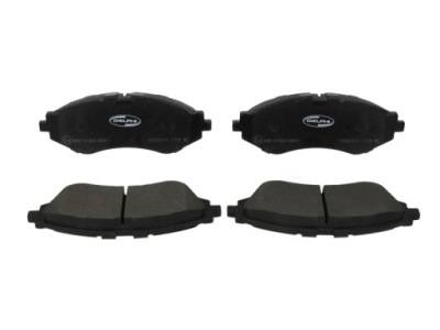 Delphi lp1779 набор тормозных колодок тормозных, тормоза дисковые фото №1