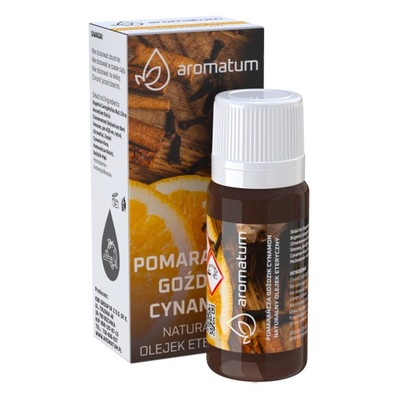 Olejek eteryczny Zapach Świąt Pomarańcza Goździk Cynamon 100% naturalny 7ml