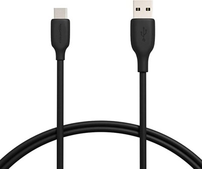 Kabel szybkiej ładowarki USB-C na USB-A 2.0 Amazon Basics