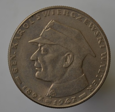 PRL 10 złotych 1967 Karol Świerczewski