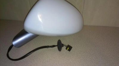 Зеркало левая corsa d 5pin асферическое фото №1