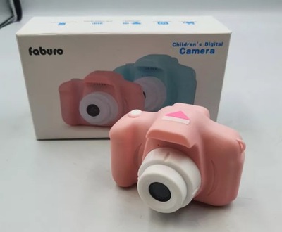 CHILDREN'S DIGITAL CAMERA FABURO - RÓŻOWA