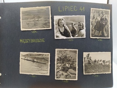 Zestaw fotografii Międzybrodzie 1941